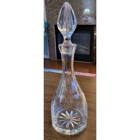 Decanter Wine Liquor Holder Barware 15" H With Stopper - Picture 9 of 16
